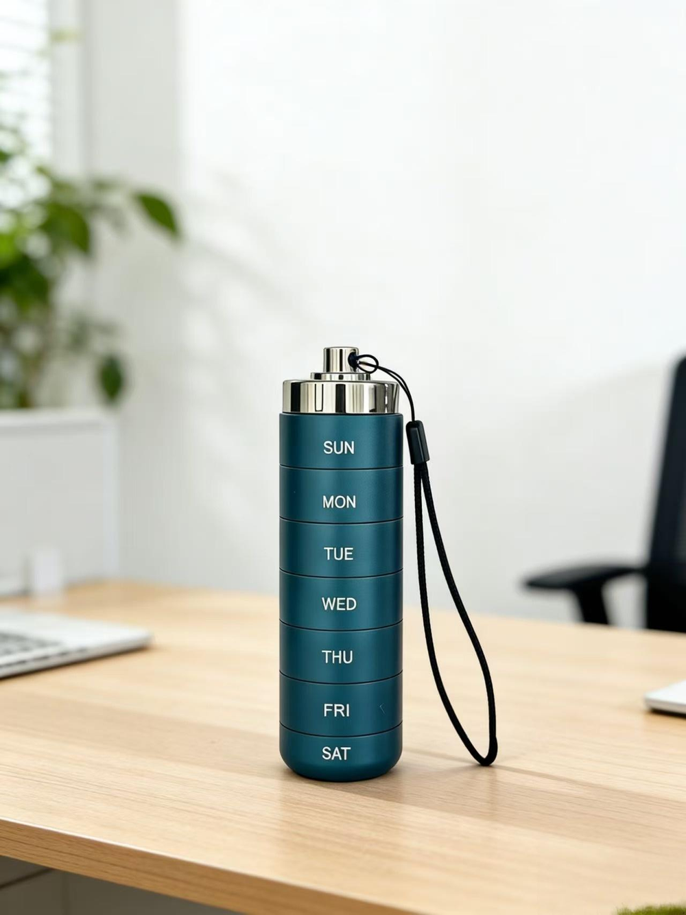 🚀 LIMITED OFFER 50% OFF – Shop Now! 🧳💊Metal Travel Pill Organizer